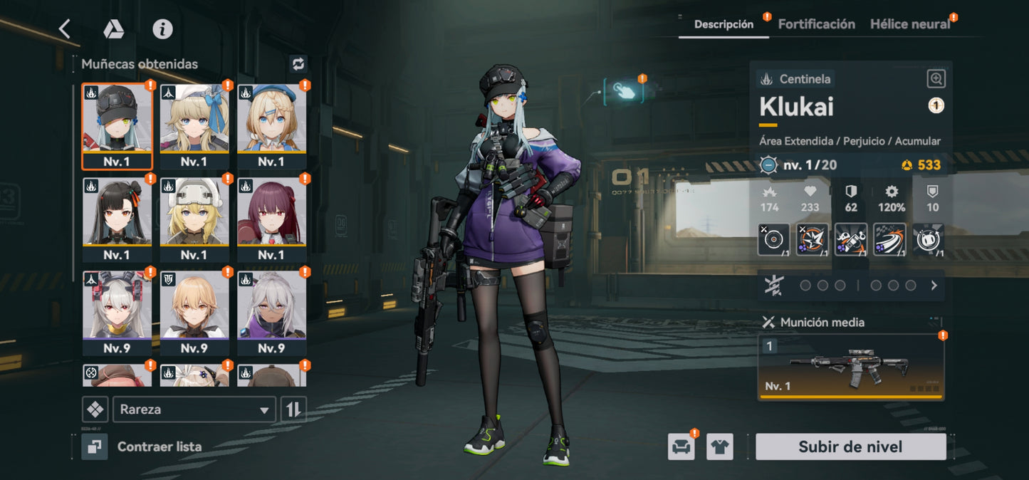 [Nivel 50] ✨ Klukai + Skylla (Arma) , Makiatto , Qiongjiu , Papasha , Mosin-Nagant