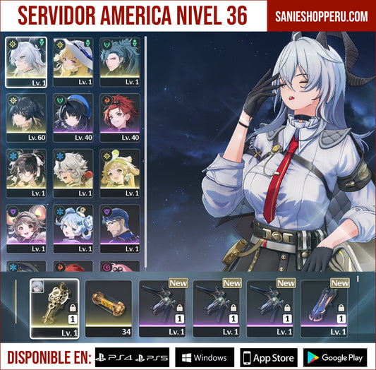 [Nivel 36] ⭐️ Zani + Blazing Justice + Pheobe + Jiyan + Zhezhi + Lingyang + Verina