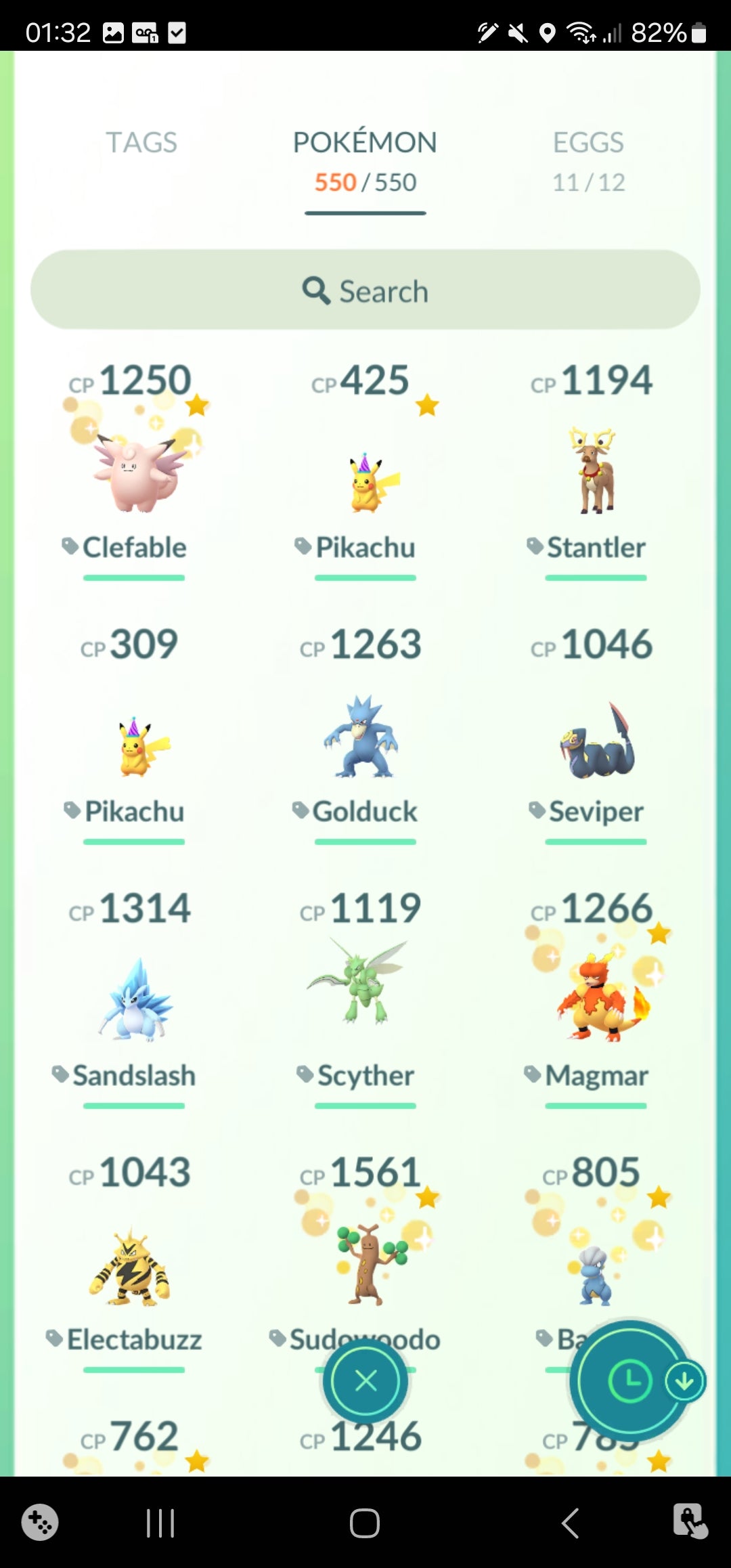 [Nivel 34] ✨ Legendarios: 72 ✨ Pokemon Shiny: 25