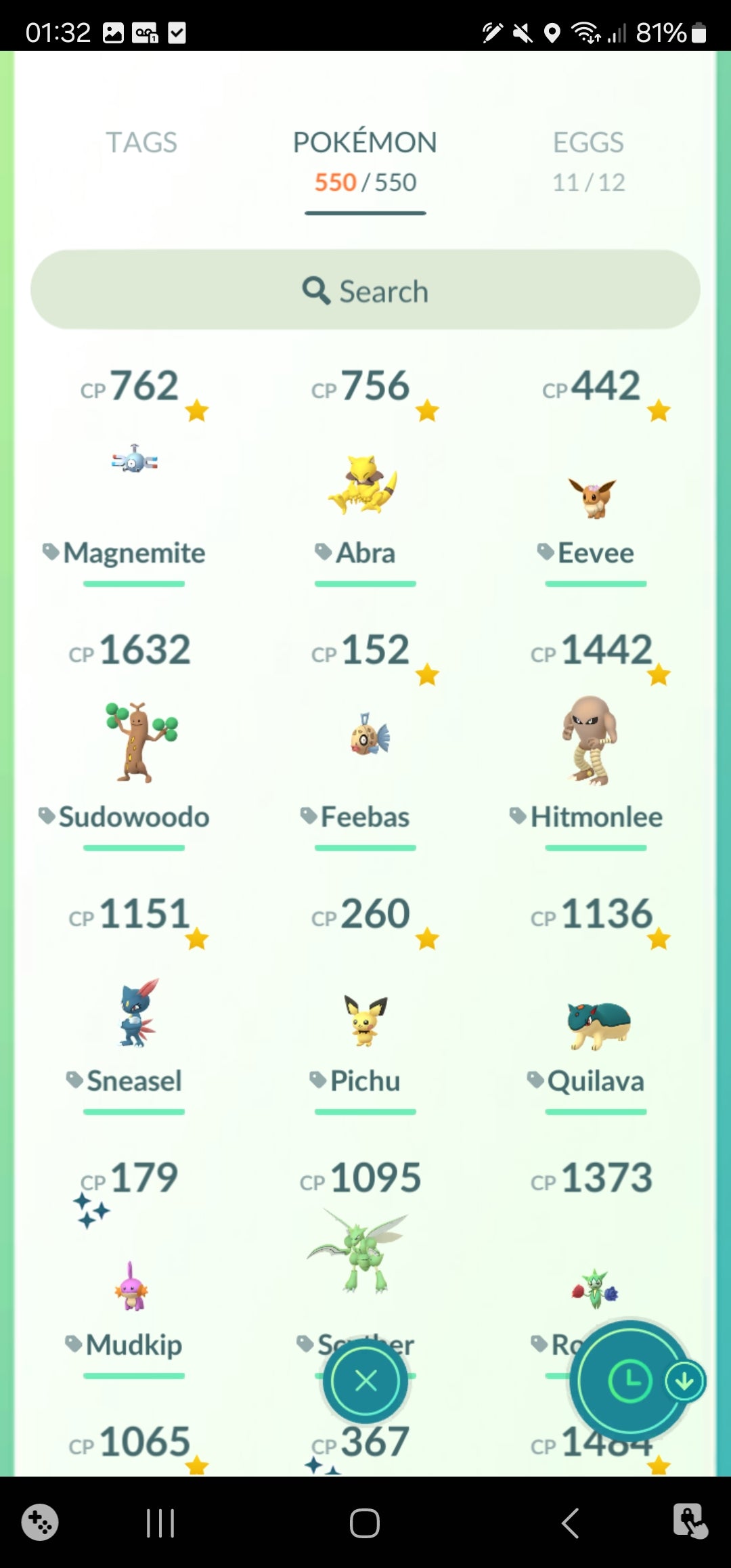 [Nivel 34] ✨ Legendarios: 72 ✨ Pokemon Shiny: 25