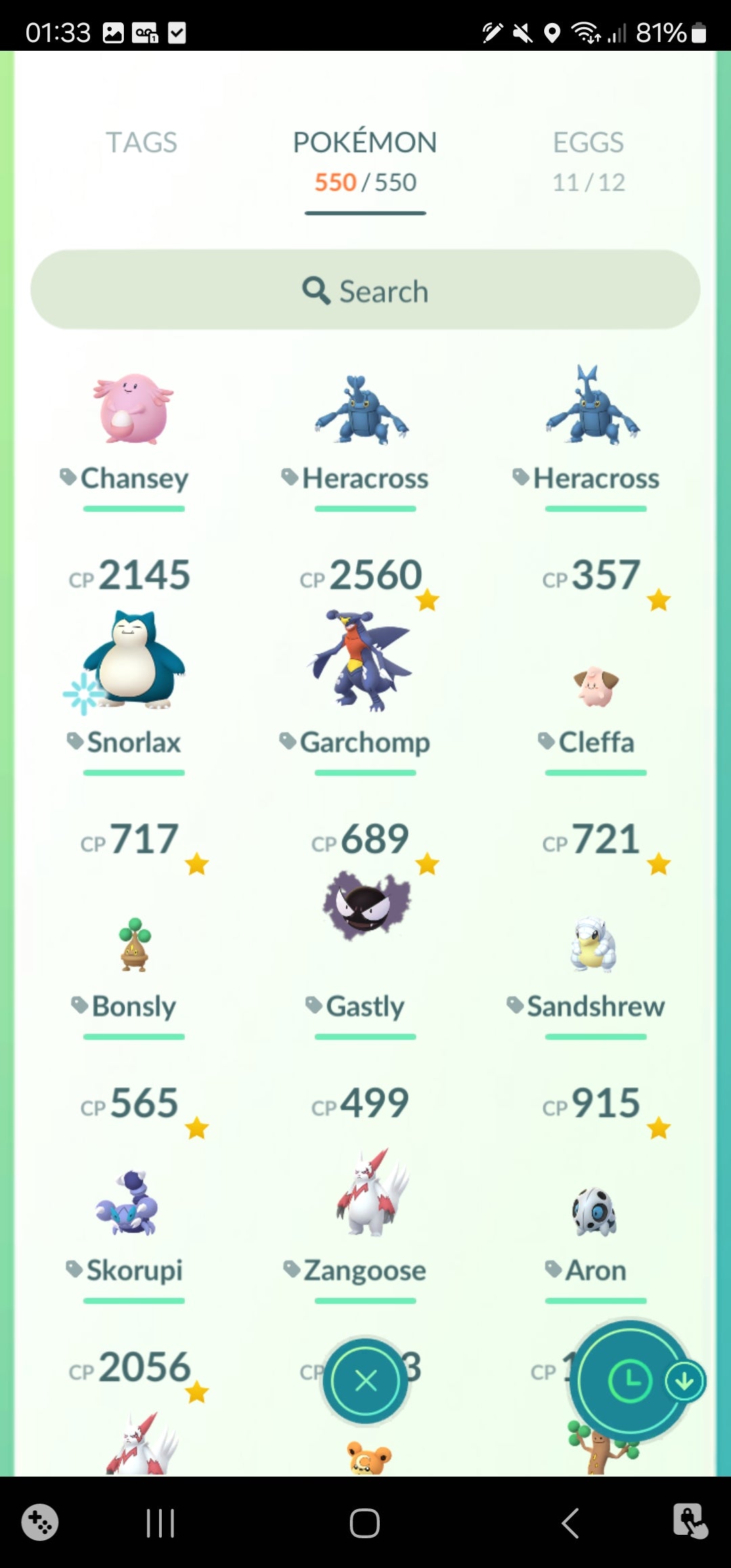 [Nivel 34] ✨ Legendarios: 72 ✨ Pokemon Shiny: 25