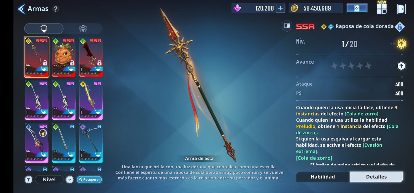 [Global] Nivel 72| +120,200 Piedras esenciales 💎+ 91 Tickets especiales , +760 Tickets personalizados |Cha Hae-In (Nueva) , Woo Jinchul + Arma exclusiva , Go Gunhee |Solo Leveling:ARISE Cuenta inicial reroll