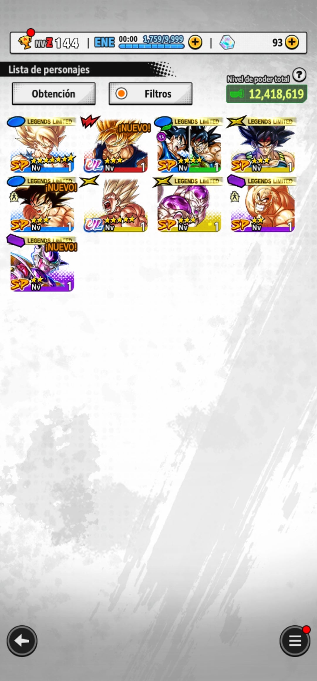 [Solo Android & Iphone] #8⭐️ULTRA GOKU SUPERSAIYAYIN  + 7 LL⭐️