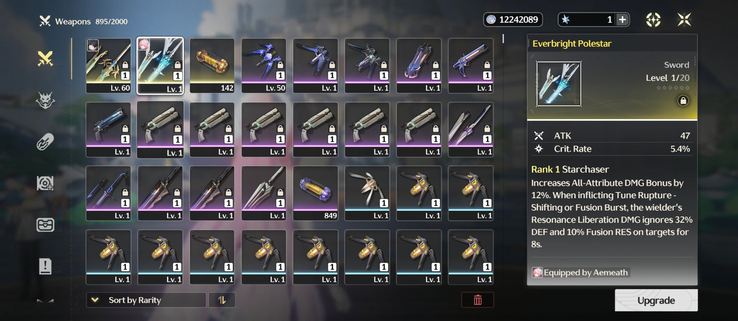 [Nivel 40+] Aemeath R6 + Arma