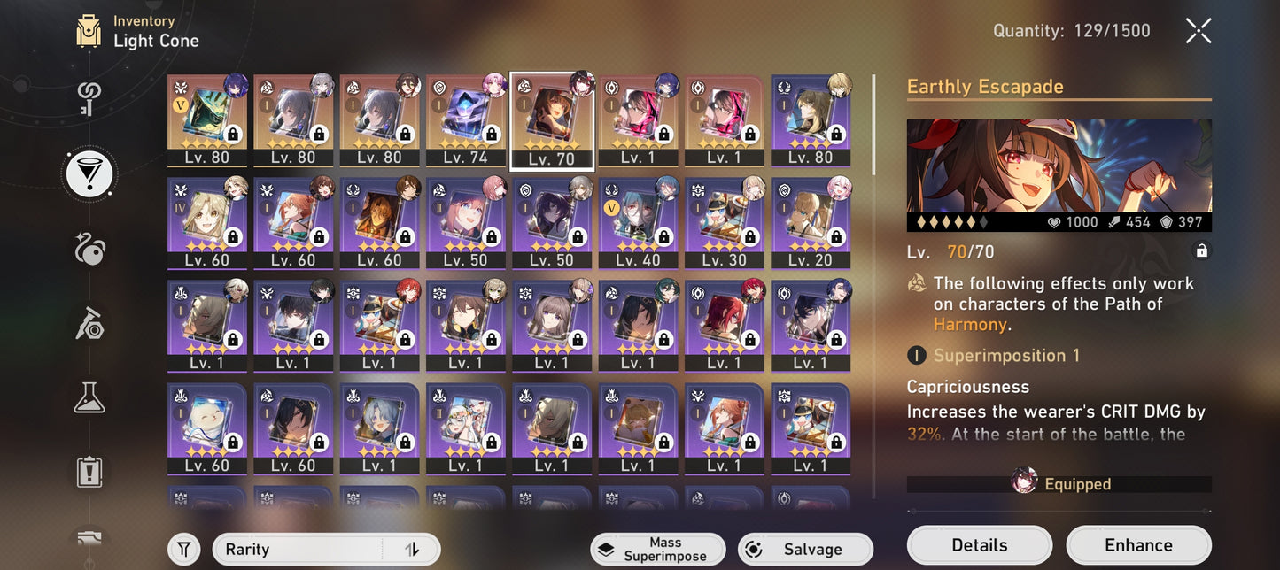 [TL 65] ⭐️Seele + Sparkle + Fu Xuan + Luocha + Dr Ratio + Ruan Mei + Bronya E3 + Yanqing + Himeko + Bailu