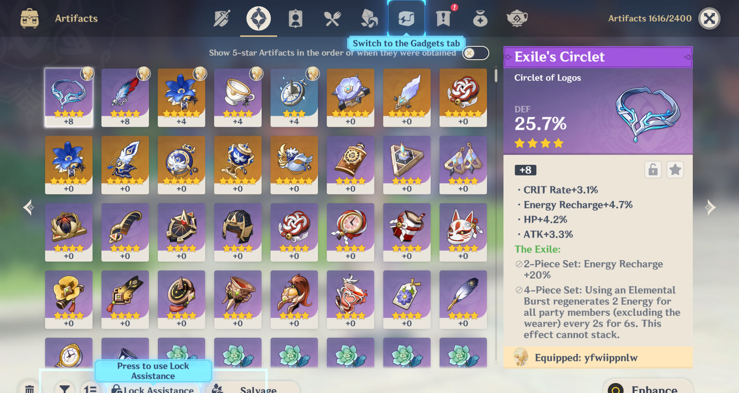 (REROLL + CUMPLEAÑOS LIBRE) Nivel 55 + Varka  + 305 Destinos Entrelazados ✨