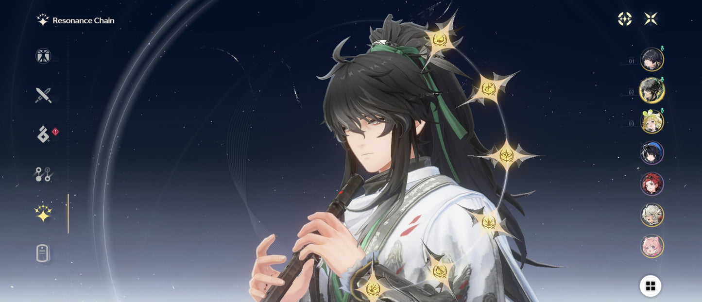 Nivel 50 | Qiuyan C6 + Arma  | Cuenta Reroll Wuthering Waves