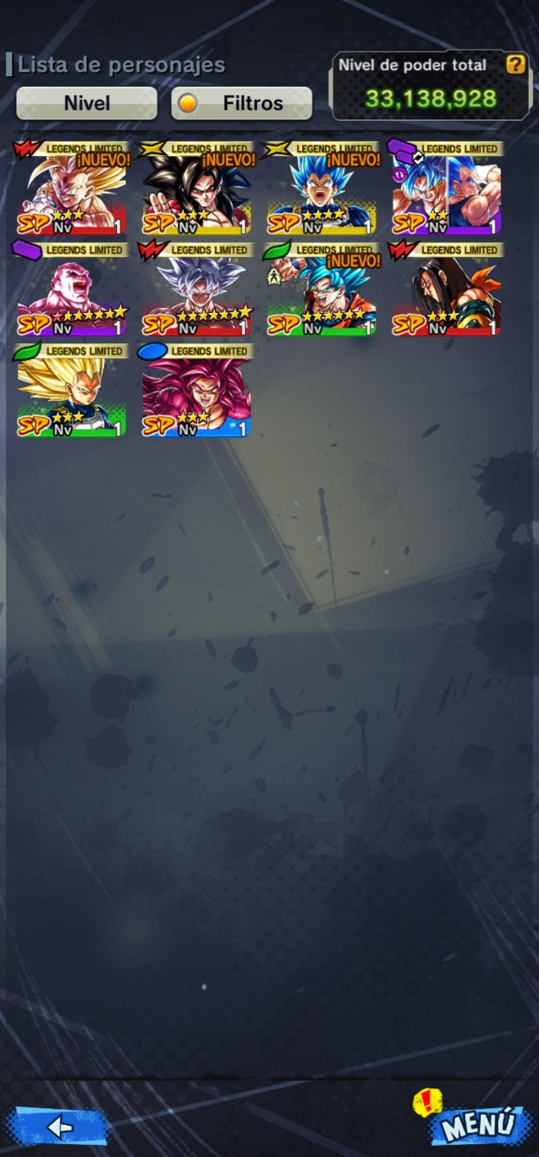 [Android & iPhone] ⭐️ PRE-ULTRAINSTINTO GOKU 7 ESTRELLAS (ROJAS) + 10 LL