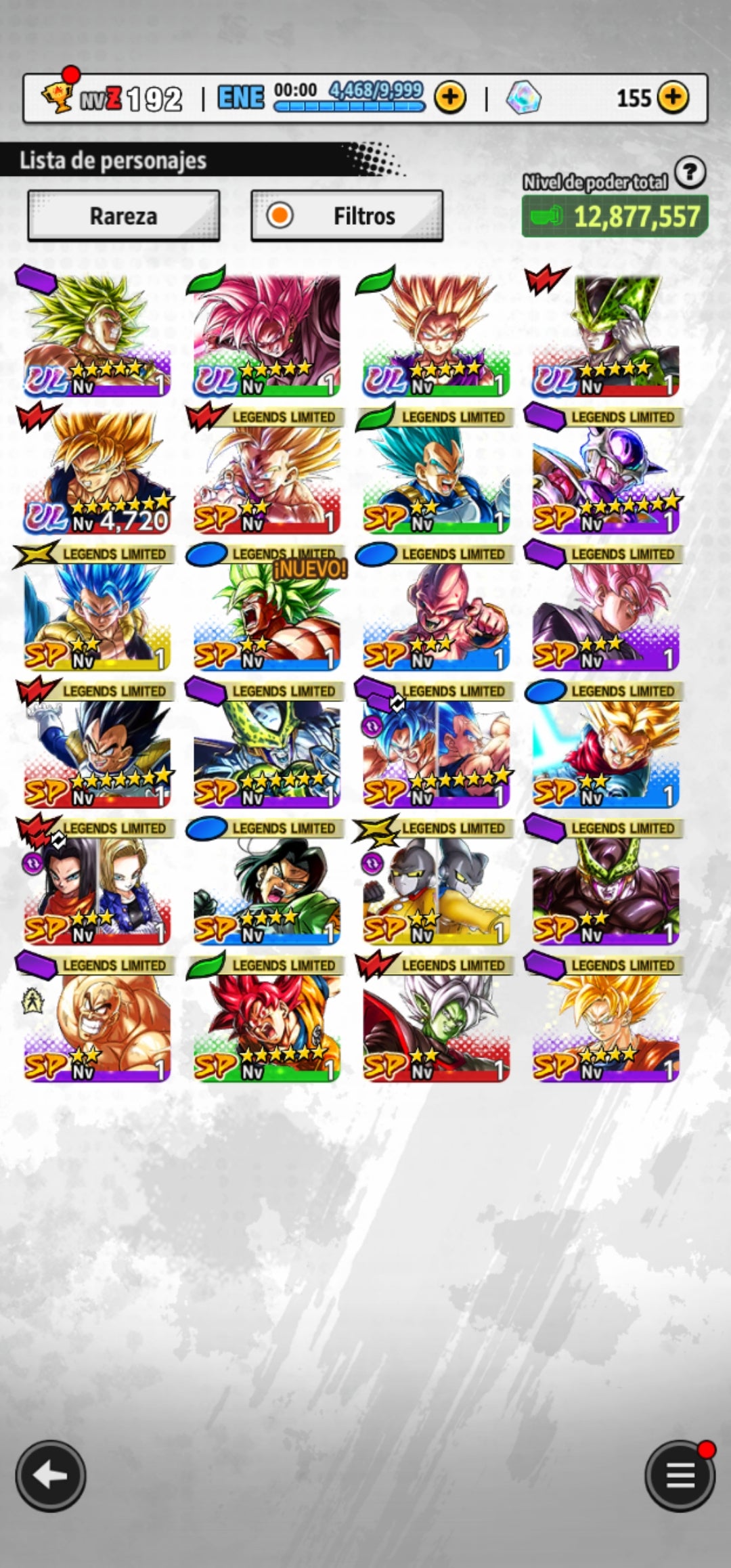 [Solo Android & Iphone] #9⭐️ULTRA CELL PERFECTO + ULTRA SS LEGENDARIO BROLY + ULTRA SSROSA GOKU OSCURO + ULTRA SS2 GOHAN JOVEN + 19 LL⭐️