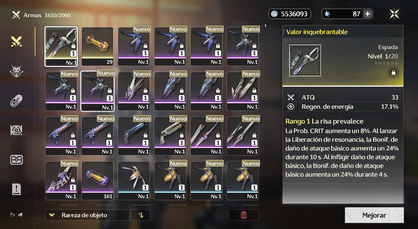 [Nivel 28] ⭐️ Brant + Arma