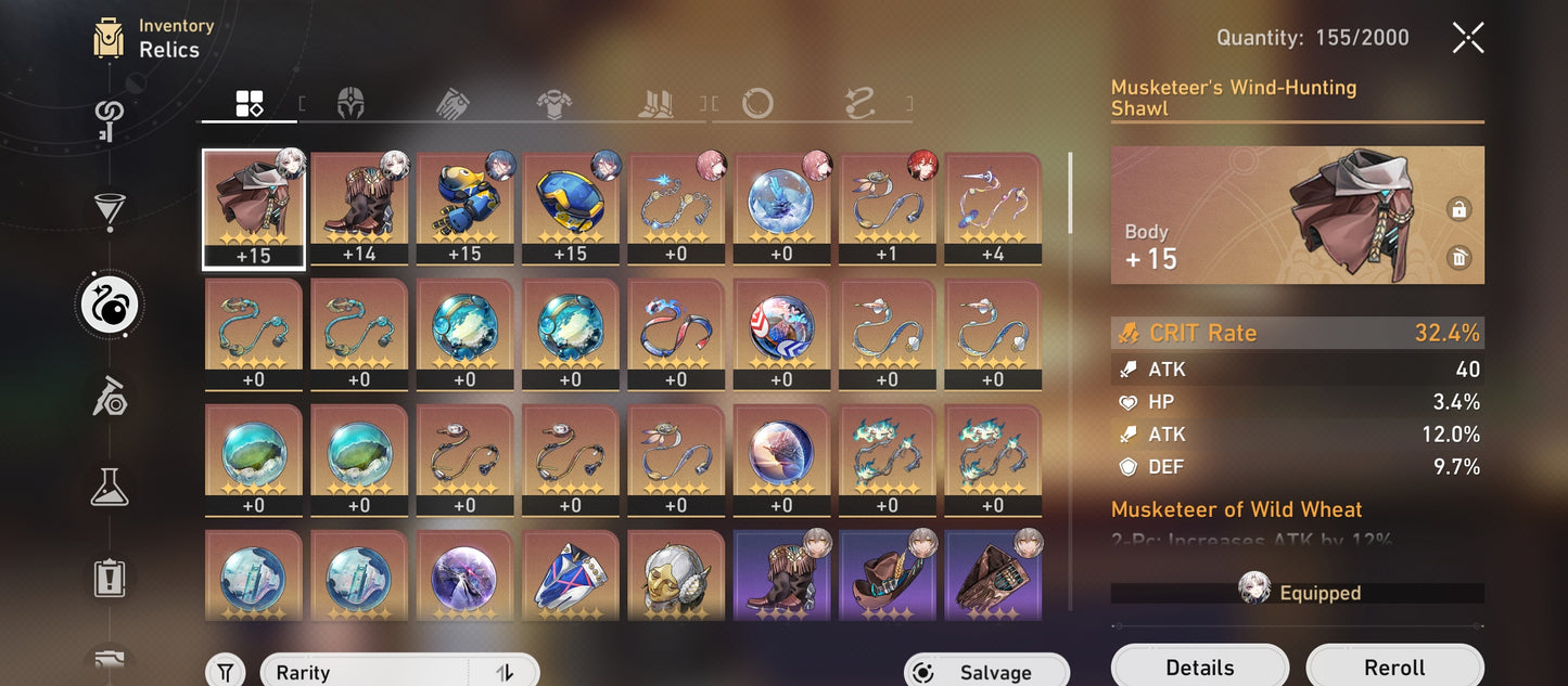 [TL 48] ⭐️Castorice + Lingsha + Robin + Feixiao + Ruan Mei + Himeko + Welt + Bronya