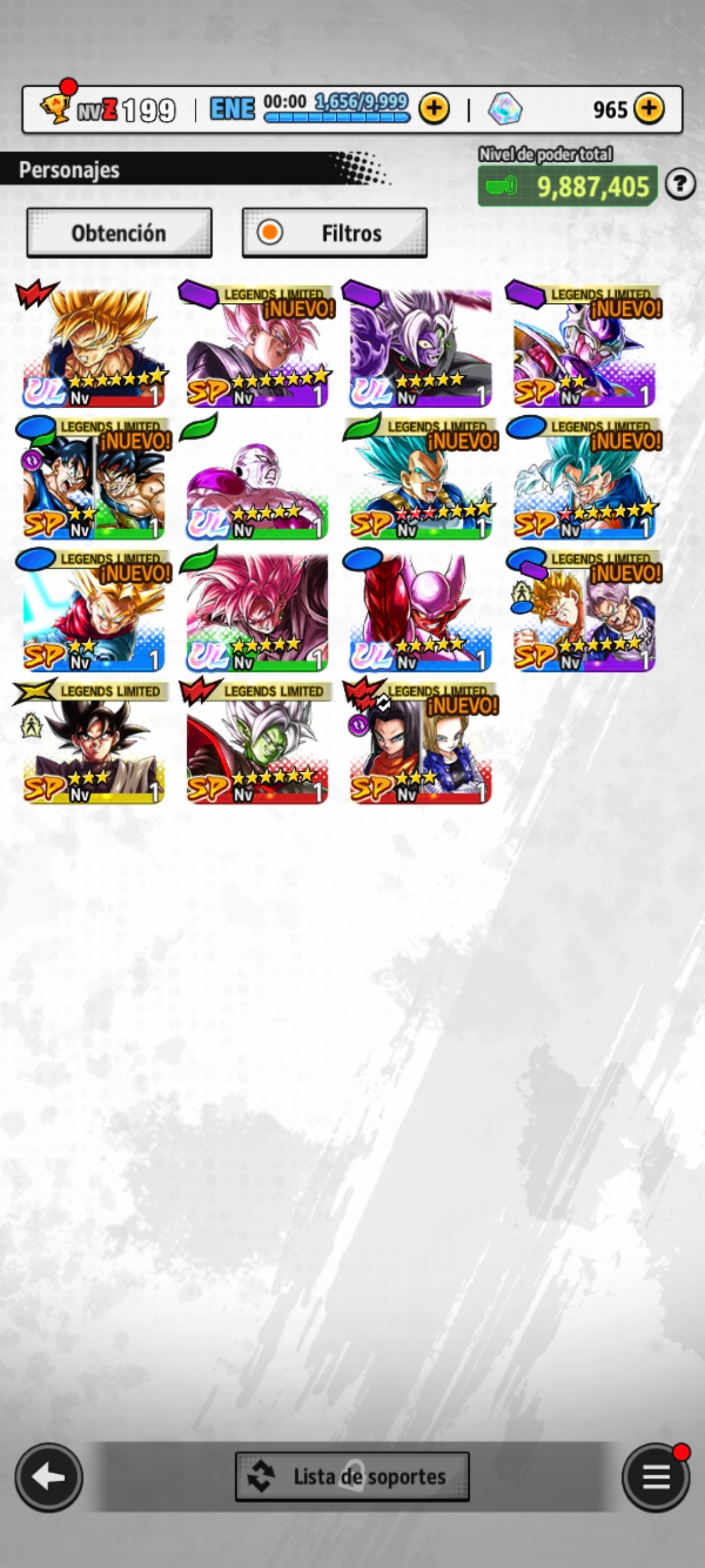 [Android & iPhone] ⭐️ MITAD CORRUPTO ZAMAZU FUSIONADO (UL) + SS ROSA GOKU OSCURO (UL) ⭐️ + 10 LL