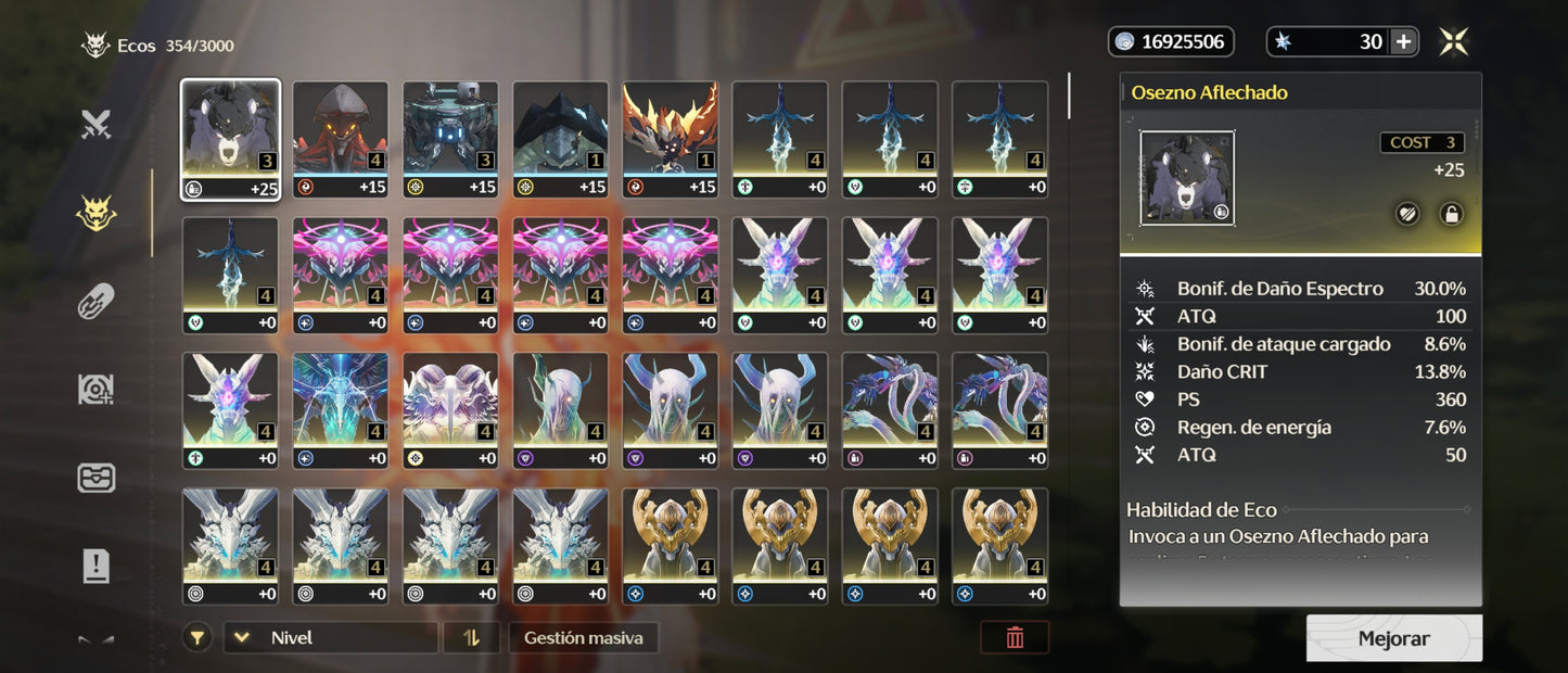 [Nivel 40] Cumpleaños Libre ✅ | Iuno + Arma + Augusta + The Shoorekeeper + Cartethyia | Cuenta Reroll Wuthering Waves