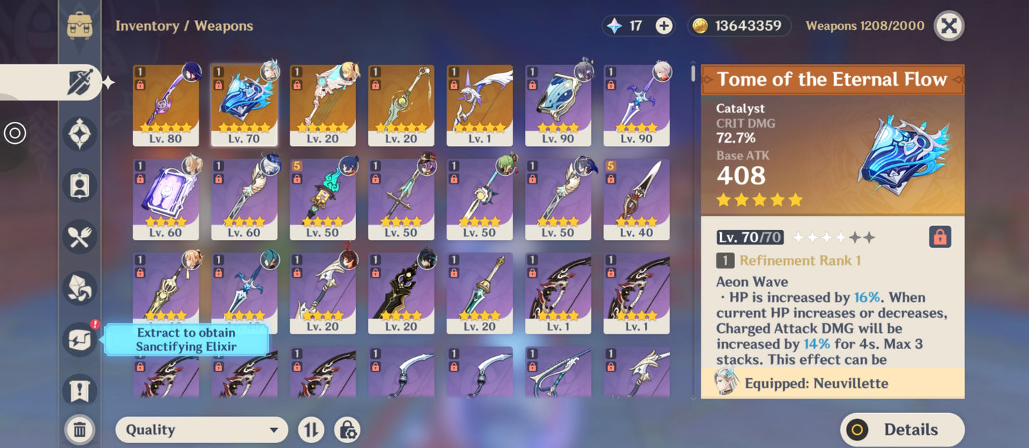 NA AR55 Endgame | Neuvillete C2 + Arma , Kazuha + Lauma + Kinich + Raiden Shogun + Arma, Furina + Mona + Jean C1 + Dehya + Tighnari + Qiqi