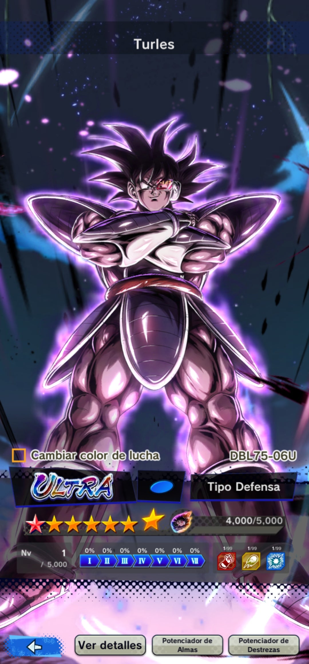 [Android iPhone] ⭐️ Super Saiyan GOD SS Gogeta + Golden Freezer + Turles 1 Estrella Roja + 7 LL