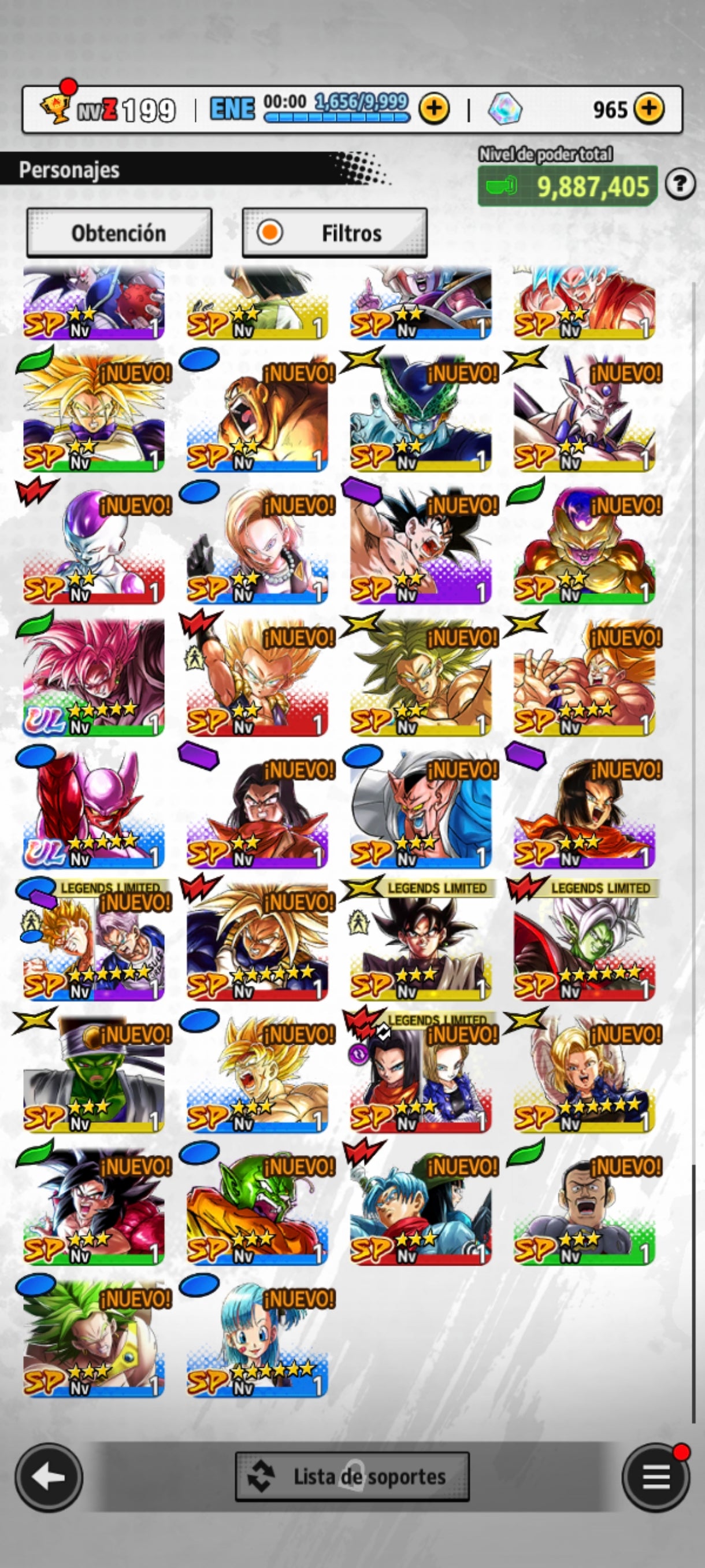 [Android & iPhone] ⭐️ MITAD CORRUPTO ZAMAZU FUSIONADO (UL) + SS ROSA GOKU OSCURO (UL) ⭐️ + 10 LL