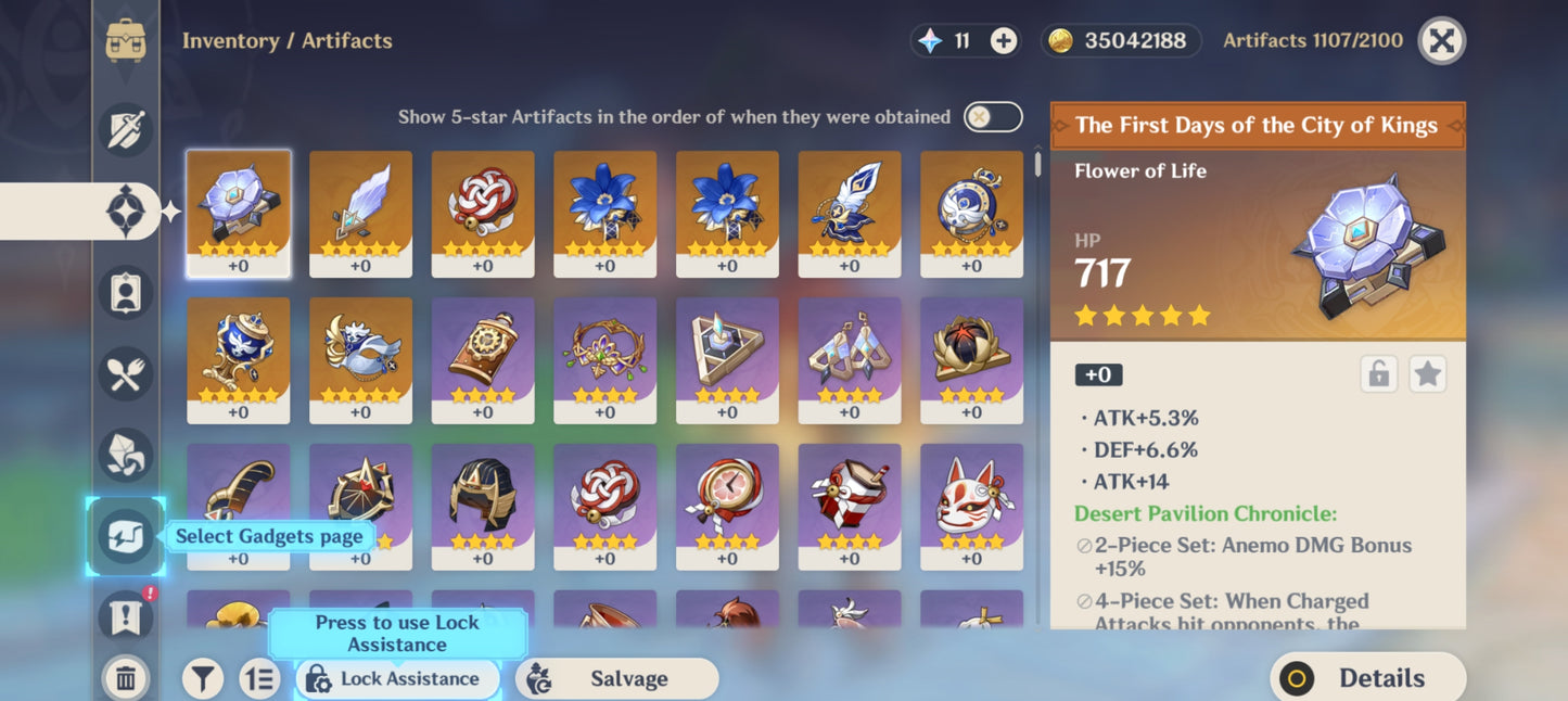 [AR 53] ⭐️[CUMPLEAÑOS LIBRE 🎂]Mavuika + Arma , Emilie + Arma, Tighnari , +119 Destinos Entrelazados