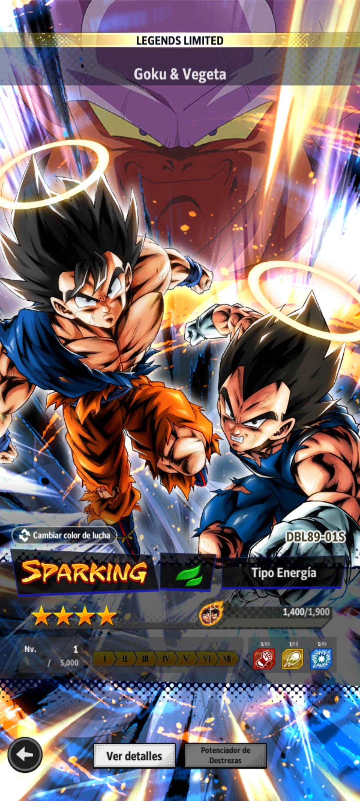 [Android] 38,145 Cronocristales 💎+ 6 Legends Limited | Dragon Ball: Legends Cuenta Reroll
