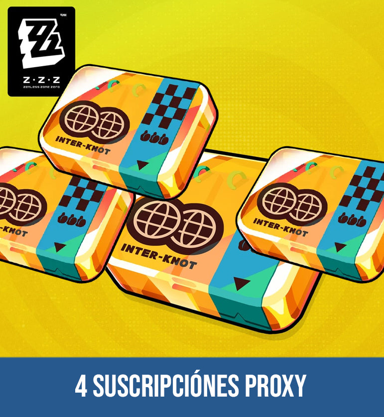 💎 4 Suscripciones Proxy (120 Días)