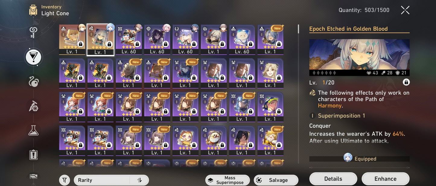 [TL 50] ⭐️CUMPLEAÑOS LIBRE⭐️+51 Tickets⭐️ Cerydra + Cono , Saber + Cono , Archer + Bronya + Himeko + Gepard