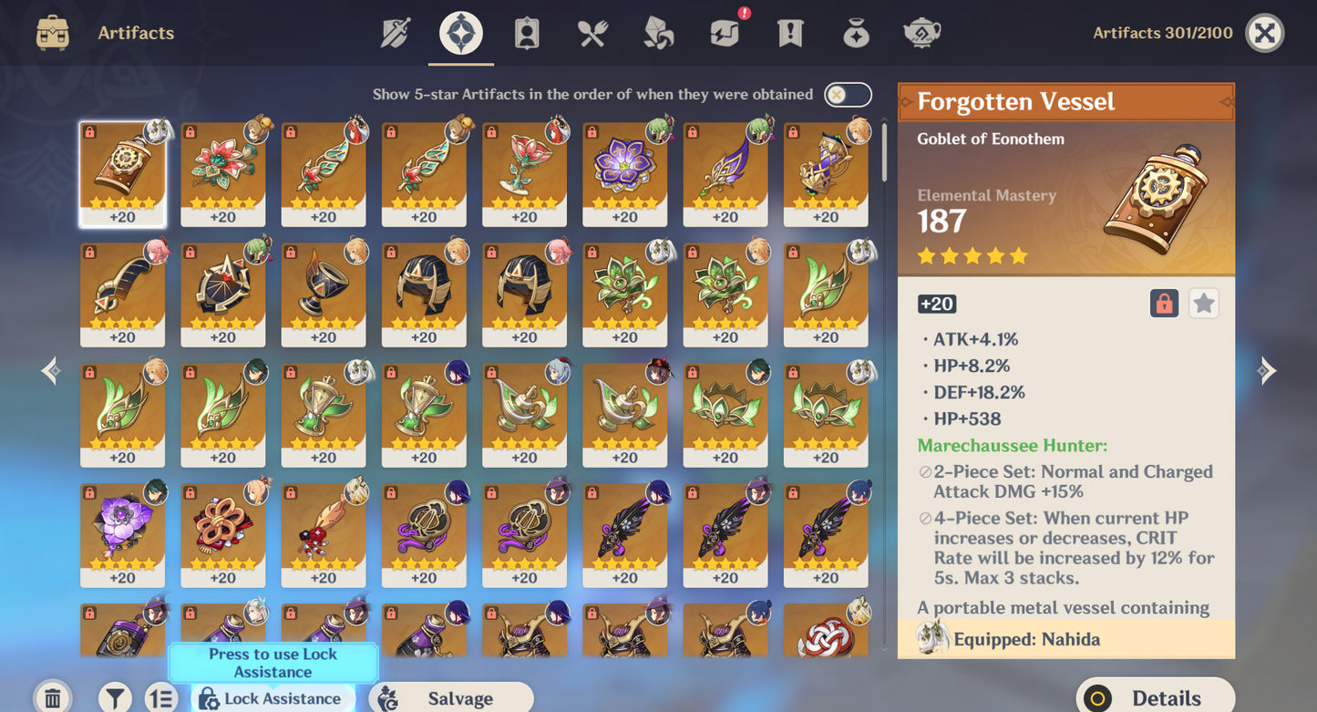 [AR 59] ⭐️Furina + Xilonen + Neuvillette + Kazuha + Xiao + Ganyu + Yae Miko + Raiden Shogun + Nahida + Hu Tao + Nilou + Ayato + Yoimiya + Tartaglia + Klee + Mona + Jean + Qiqi + Diluc + Tighnari + Keqing + Qiqi
