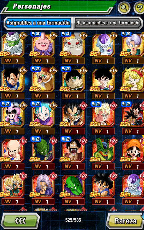[ANDROID] +7540 Piedras Dragon💎Vegeta SSJ4+GokuSSJ4 LR + Goku Pre + Vegeta SSJ Dios + Goku SSJ4 Daima + Vegeta SSJ3 Daima - Dokkan Battle cuenta reroll