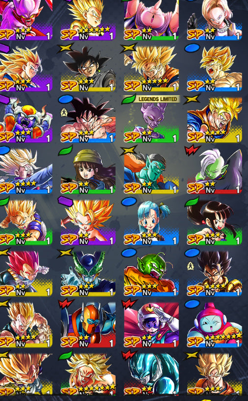 [Android] ⭐️ Cell Perfecto (7 ESTRELLAS) + SS ROSÉ GOKU BLACK⭐️ + 💎54,167 Cronocristales💎 + 10 LL