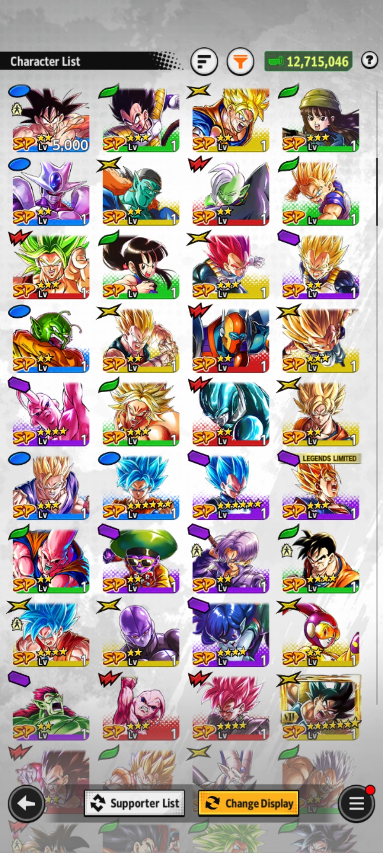 [ANDROID] 19K Cronocristales💎[LEGENDS] Super Vegito + 4 ULTRA : Ultimate Gohan Absorbed Buu: Super + Majin Vegeta + Ssj4 Vegeta + Fusion Zamasu