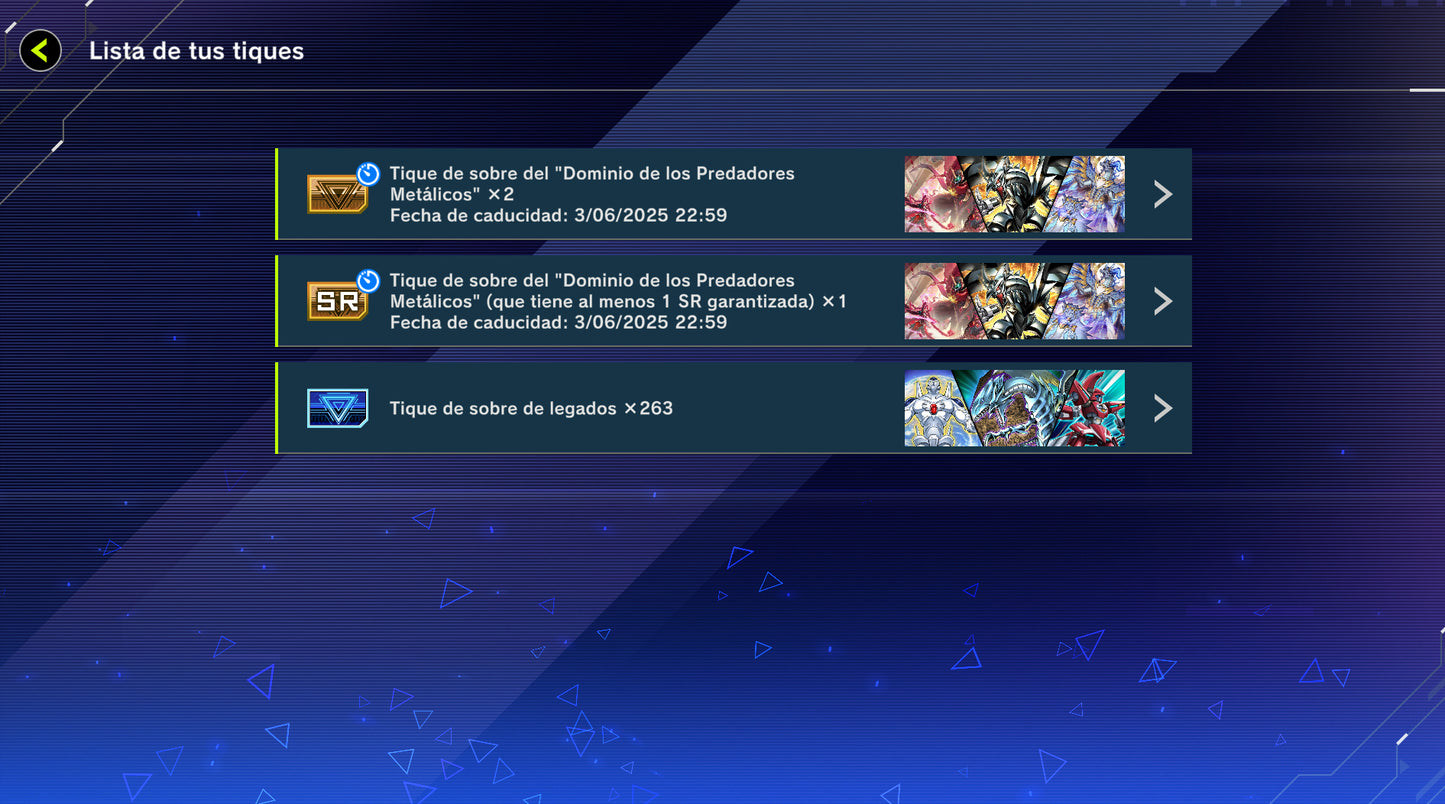 [Cuenta Inicial] +30000 Gemas , +400 UR CP , + 150 SR CP + 200 TIQUE DE LEGADO ╹Yu-Gi-Oh! Master Duel