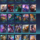 Mobile Legends| 67 HÉROES + 88 SKINS | LUCKYBOX: Alice⭐, Eudora⭐, COLLECTOR Natalia + 6 EPIC⭐VALENTINE CLAUDE , SABER +3