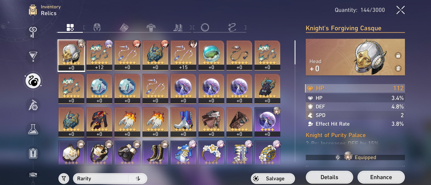 [TL 46] ⭐️Castorice + Cono + Cerydra + Ruan Mei + Fu Xuan + Archer + Bailu + Himeko + Gepard