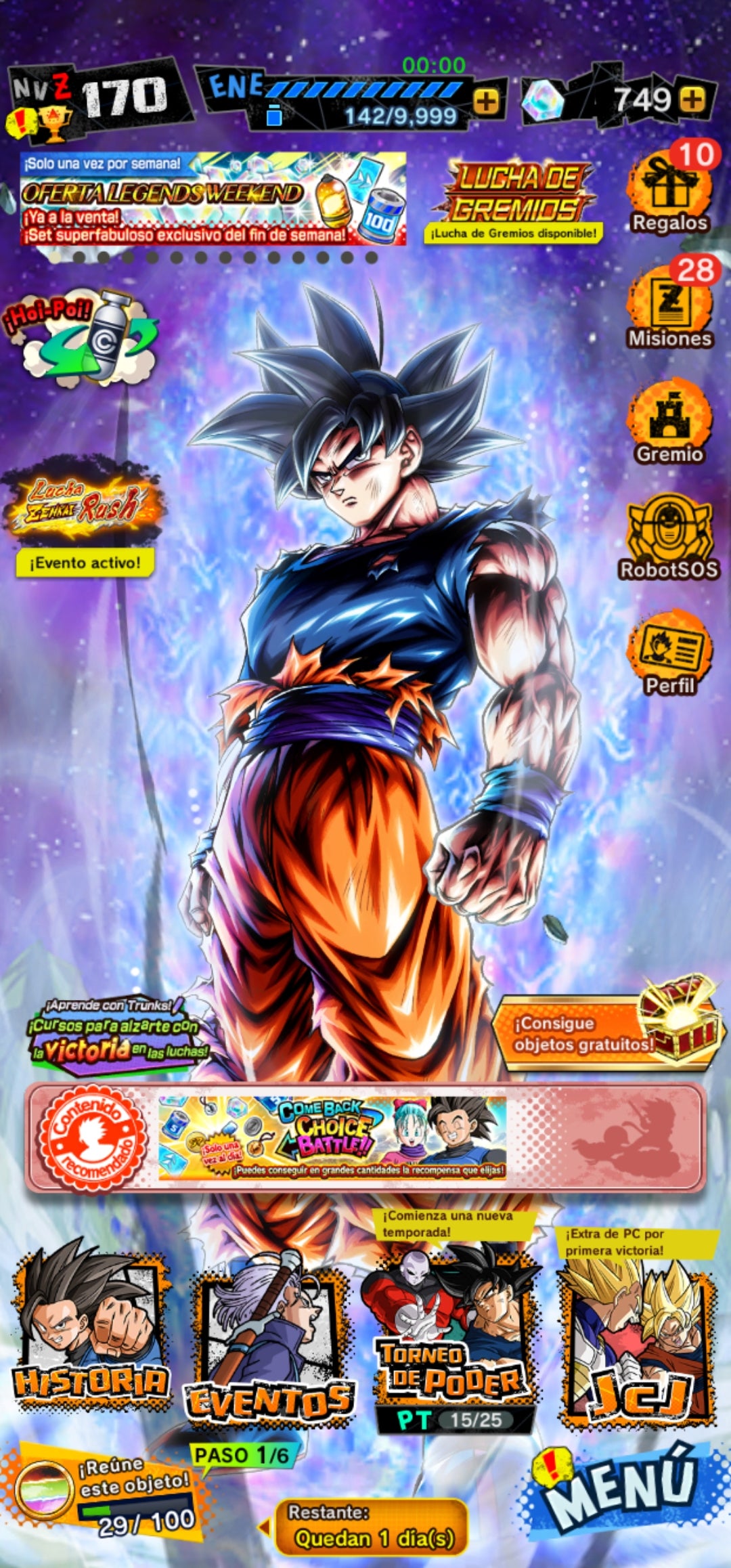 [Android & iPhone] ⭐️ PRE-ULTRAINSTINTO GOKU 7 ESTRELLAS (ROJAS)