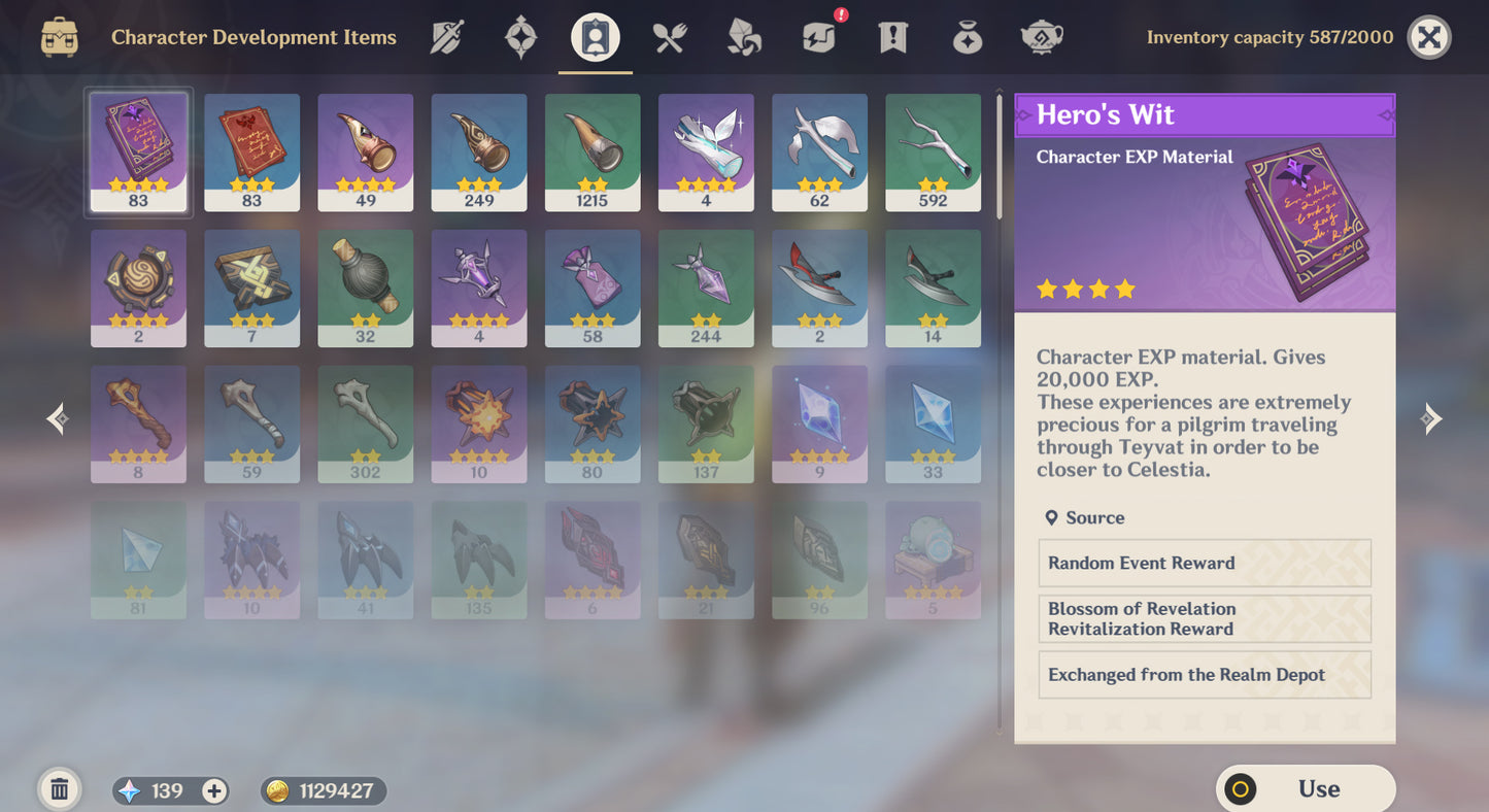 [AR 57] ⭐️Itto C1 + Zhong Li + Arlecchino + Yae Miko + Nahida + Albedo + Ayaka + Tartaglia + Hu Tao + Qiqi C3 + Mona + Dehya + Diluc + Aloy