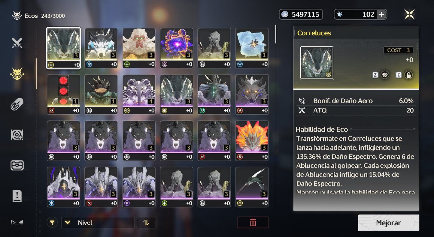 [Nivel 28] ⭐️ Brant + Arma + Changli + Arma