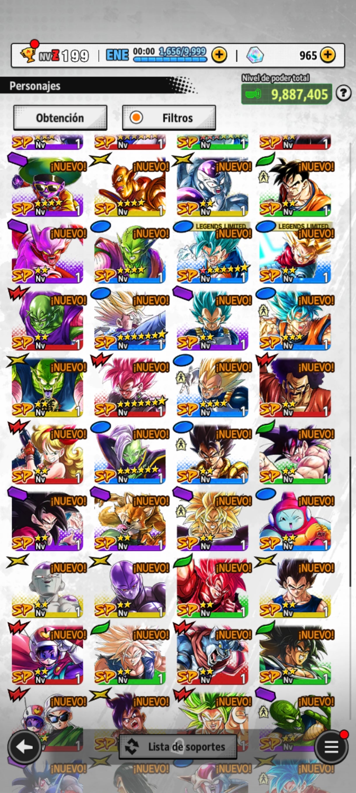 [Android & iPhone] ⭐️ MITAD CORRUPTO ZAMAZU FUSIONADO (UL) + SS ROSA GOKU OSCURO (UL) ⭐️ + 10 LL