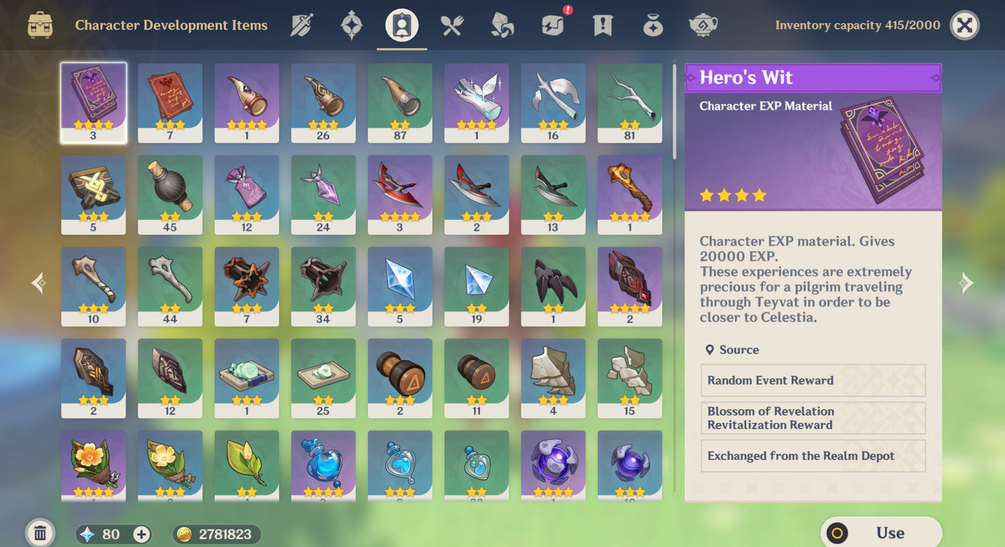 [AR 45] ⭐️ Eula + Arma + Klee + Trotamundos + Eula + Xianyun + Jean + Dehya + Diluc + Keqing