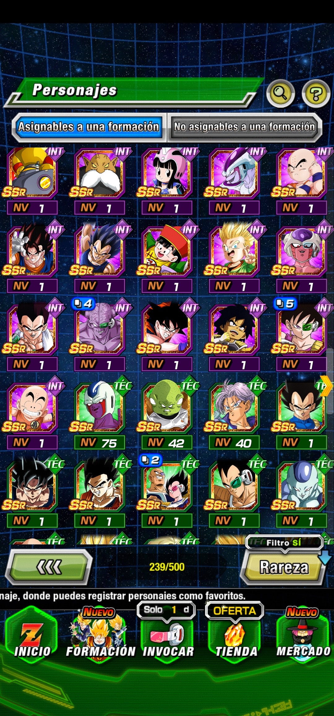 [Solo Android] +8853 Piedras Dragon💎 + 140 SSR|  DRAGON BALL Z DOKKAN BATTLE