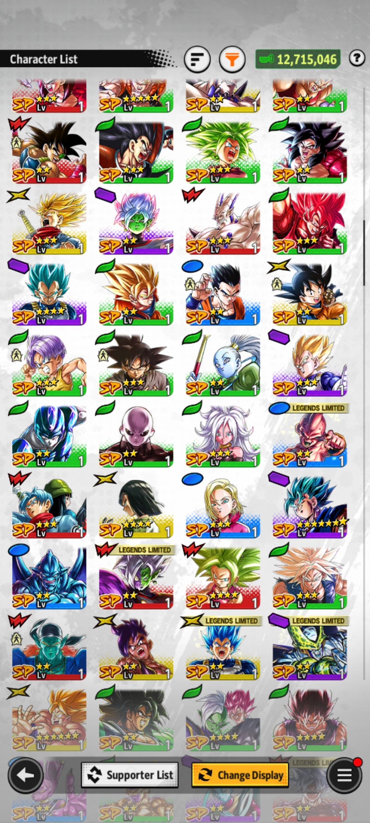 [ANDROID] 19K Cronocristales💎[LEGENDS] Super Vegito + 4 ULTRA : Ultimate Gohan Absorbed Buu: Super + Majin Vegeta + Ssj4 Vegeta + Fusion Zamasu