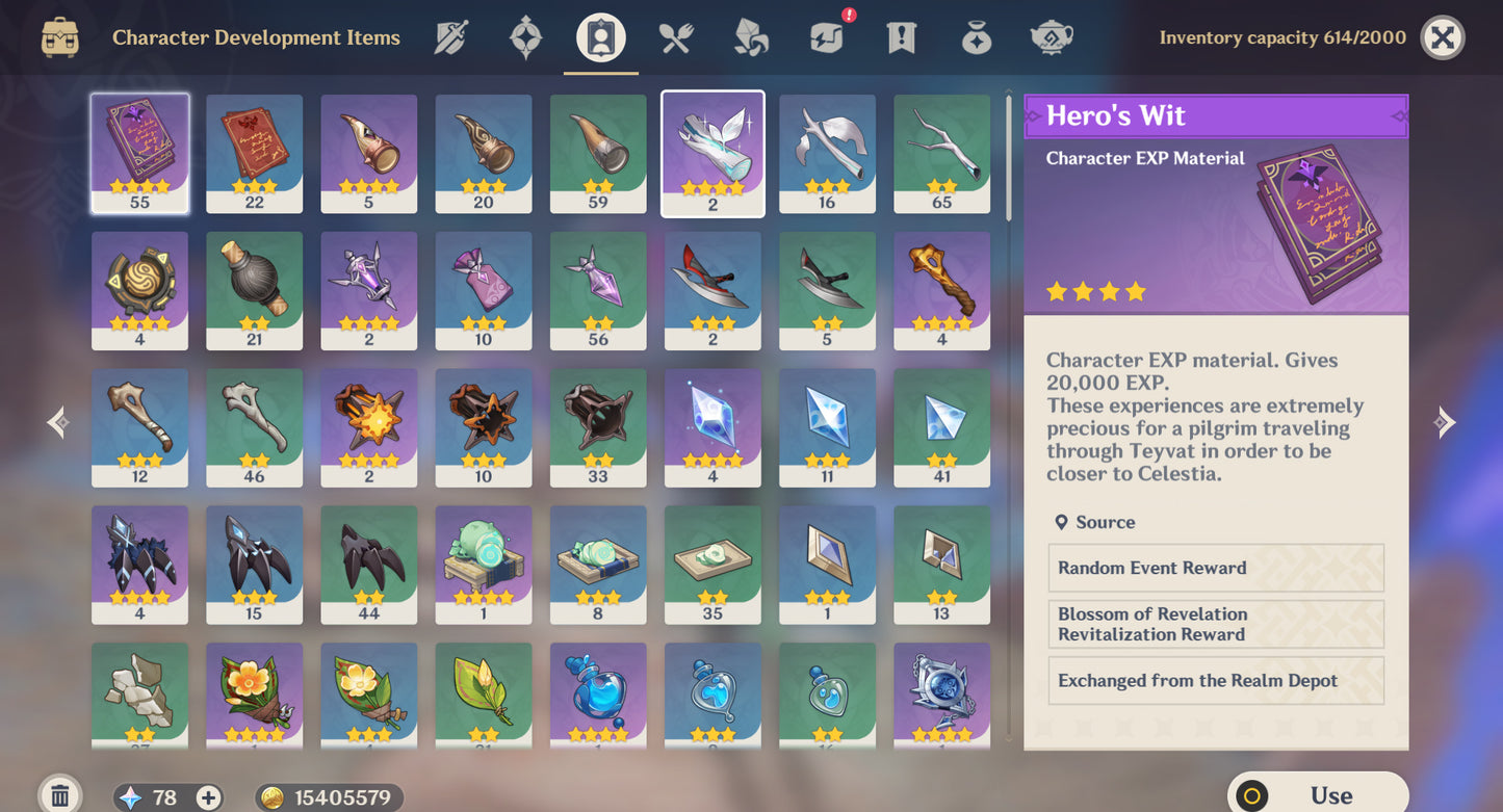 [AR 55] ⭐️Clorinde R2 &nbsp;+ Alhaitham + Furina + Chasca + Kazuha + Mualani + Zhong Li + Qiqi C1 + Mona + Jean + Diluc&nbsp;