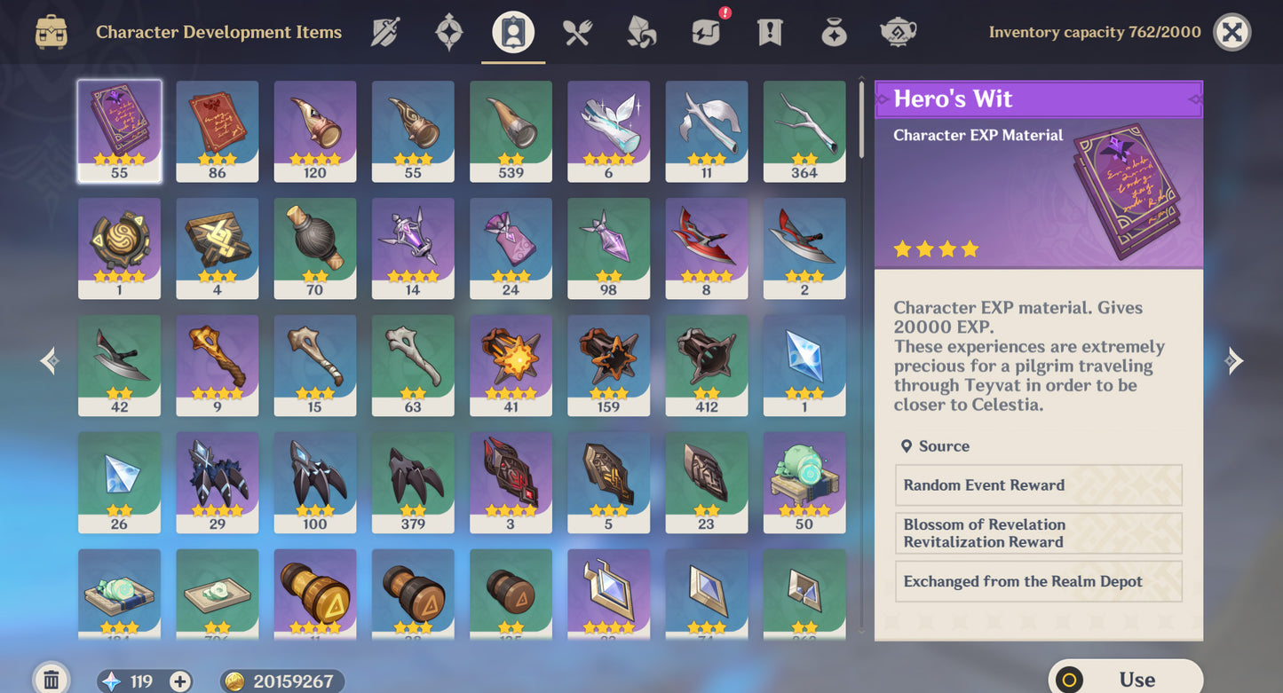[AR 59] ⭐️Furina + Xilonen + Neuvillette + Kazuha + Xiao + Ganyu + Yae Miko + Raiden Shogun + Nahida + Hu Tao + Nilou + Ayato + Yoimiya + Tartaglia + Klee + Mona + Jean + Qiqi + Diluc + Tighnari + Keqing + Qiqi