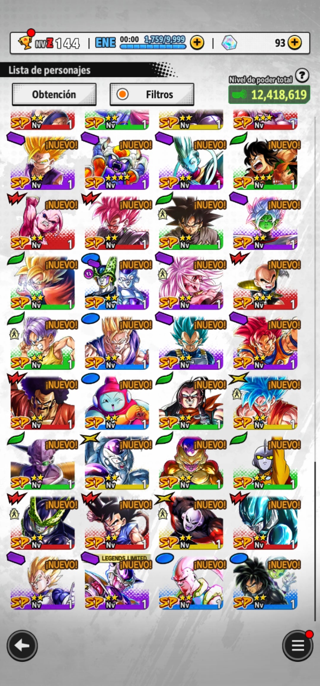[Solo Android & Iphone] #8⭐️ULTRA GOKU SUPERSAIYAYIN  + 7 LL⭐️