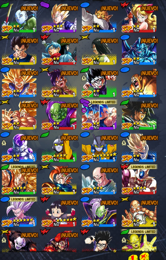 [Android & iPhone] ⭐️ GOHAN BESTIA 7 ESTRELLAS ROJAS ⭐️ +5 LL