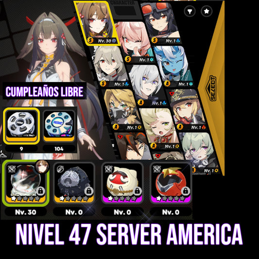 104 CINTAS CIFRADAS 💎+ [CUMPLEAÑOS LIBRE] PROXY 47  SERVIDOR AMERICA ⭐️Ye Shungshuang + Arma , Zhao + Grace C1 + Rina