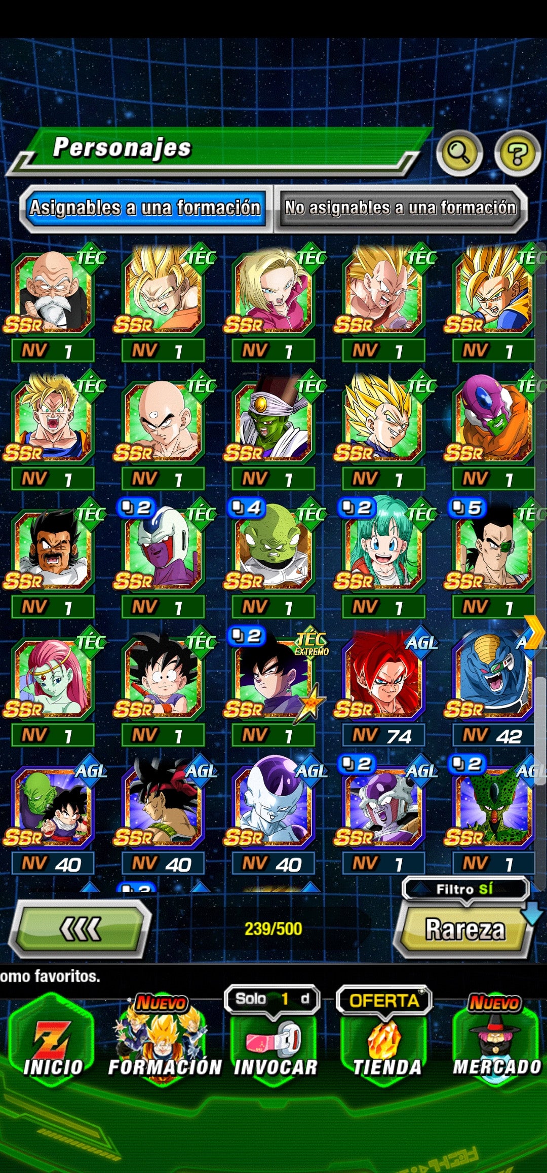 [Solo Android] +8853 Piedras Dragon💎 + 140 SSR|  DRAGON BALL Z DOKKAN BATTLE