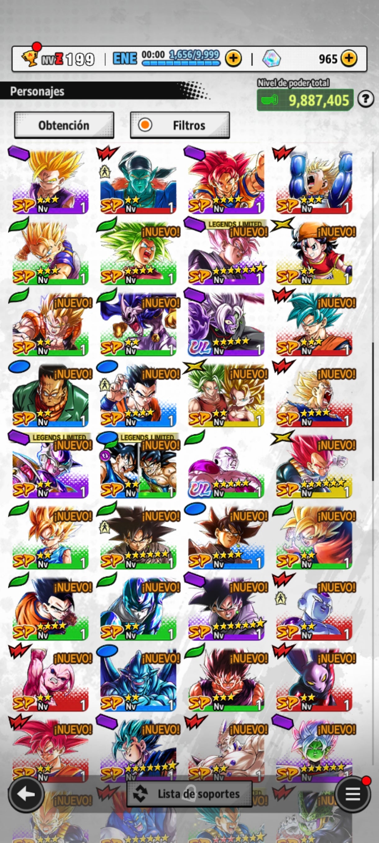 [Android & iPhone] ⭐️ MITAD CORRUPTO ZAMAZU FUSIONADO (UL) + SS ROSA GOKU OSCURO (UL) ⭐️ + 10 LL