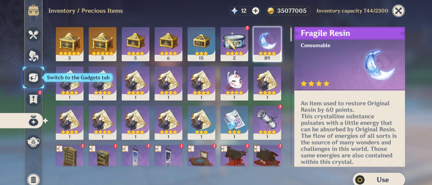 [Nivel 53] 186 Deseos 💎 |  Arlecchino + Arma #2 | Genshin Impact Cuenta Reroll