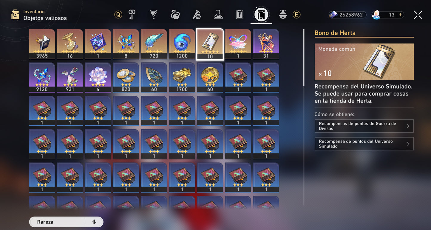 NA[Lvl 66 + Cumpleaños Libre] Luciérnaga E1 + Cono , Yao Guang + Cono + Chispa + Cono , La Dalia + Cono , Sparkle + Ruan Mei + Archer + Huohuo + Fu Xuan E1 + Bronya