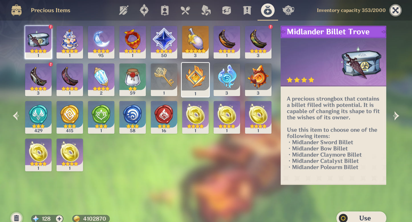 [Nivel 41] ✨Mavuika C1 + Neuvilette + Kinich + Wanderer + Tighnari + Mona + Jean