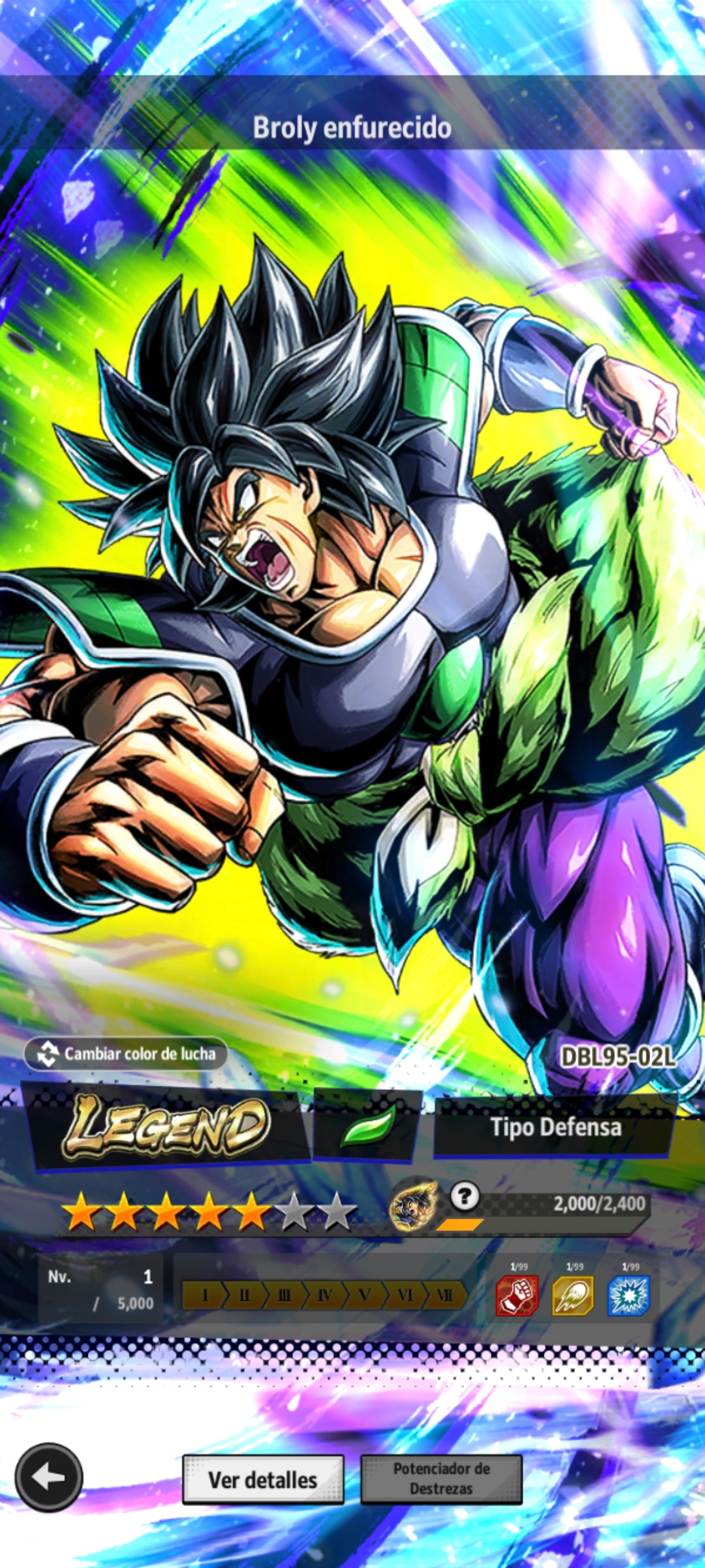 [Android & Iphone] ⭐️ Super Vegeto (LR) + Broly Enfurecido (LR) + SS Rosa Ultra Supervillano Goku Oscuro (LR) + Mitad Corrupo Zamazu Fusionado (UL) + SS Dios SS Gogeta (UL) + 15 LL