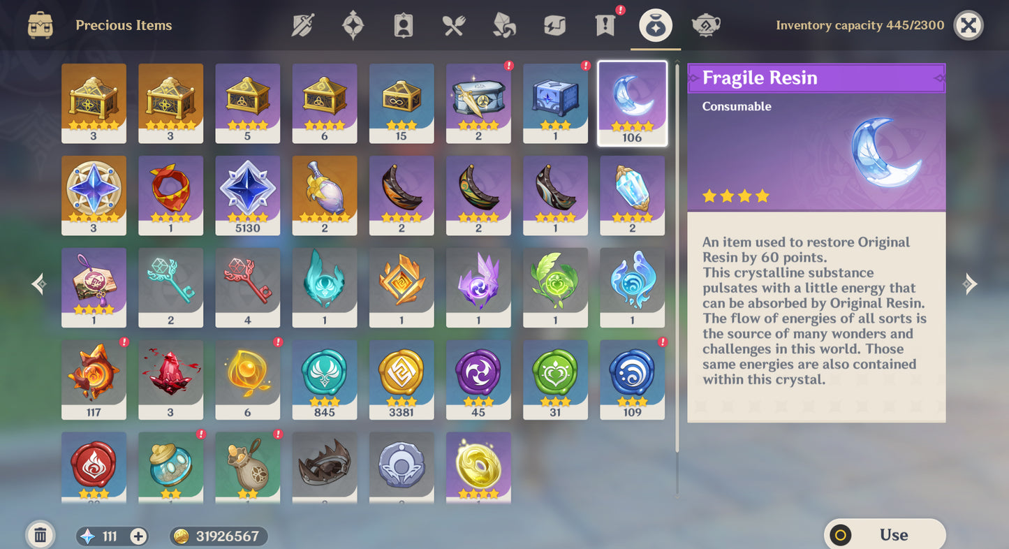 (REROLL + CUMPLEAÑOS LIBRE) Nivel 55 + Varka +Arma ✨+ Zibai + Ineffa + Columbina + Mizuki + Keqing + Diluc